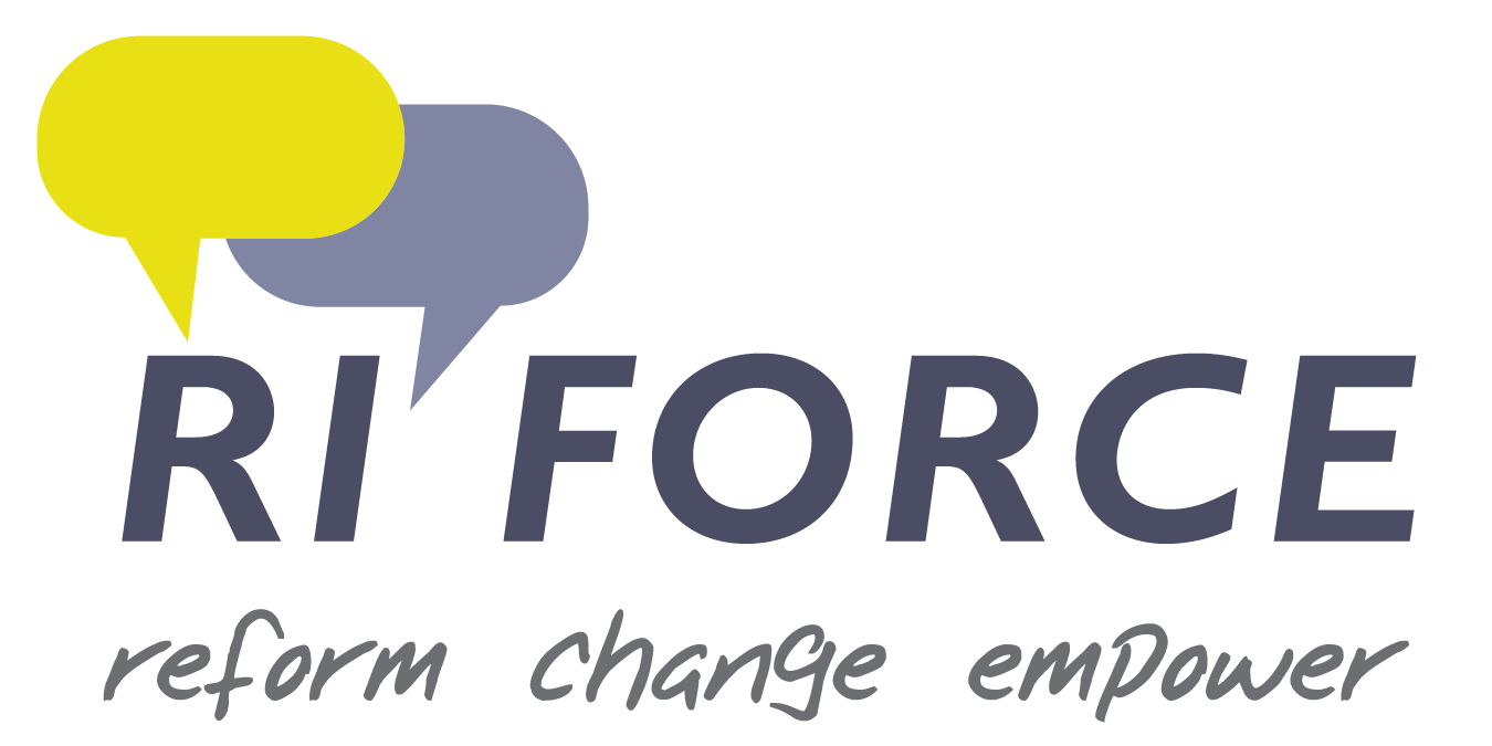 RI Force logo with tagline